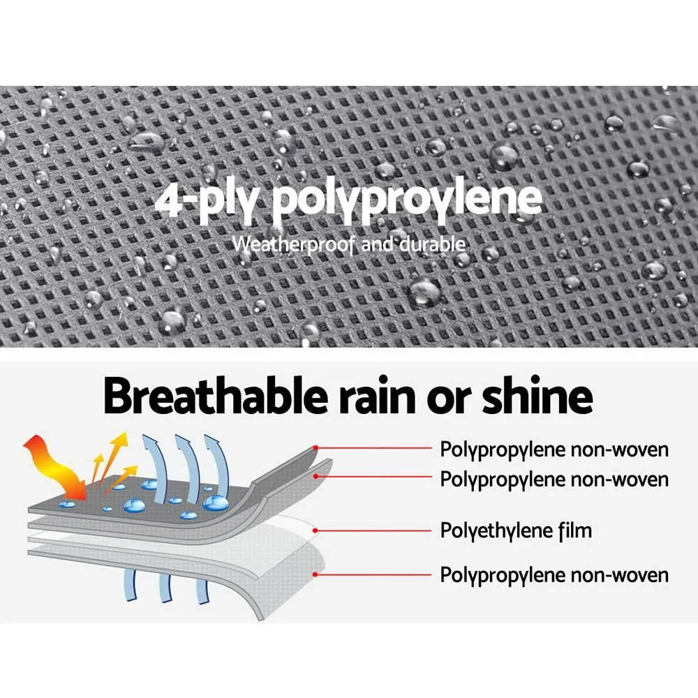 14-16Ft Caravan Cover Campervan 4 Layer UV Water Resistant