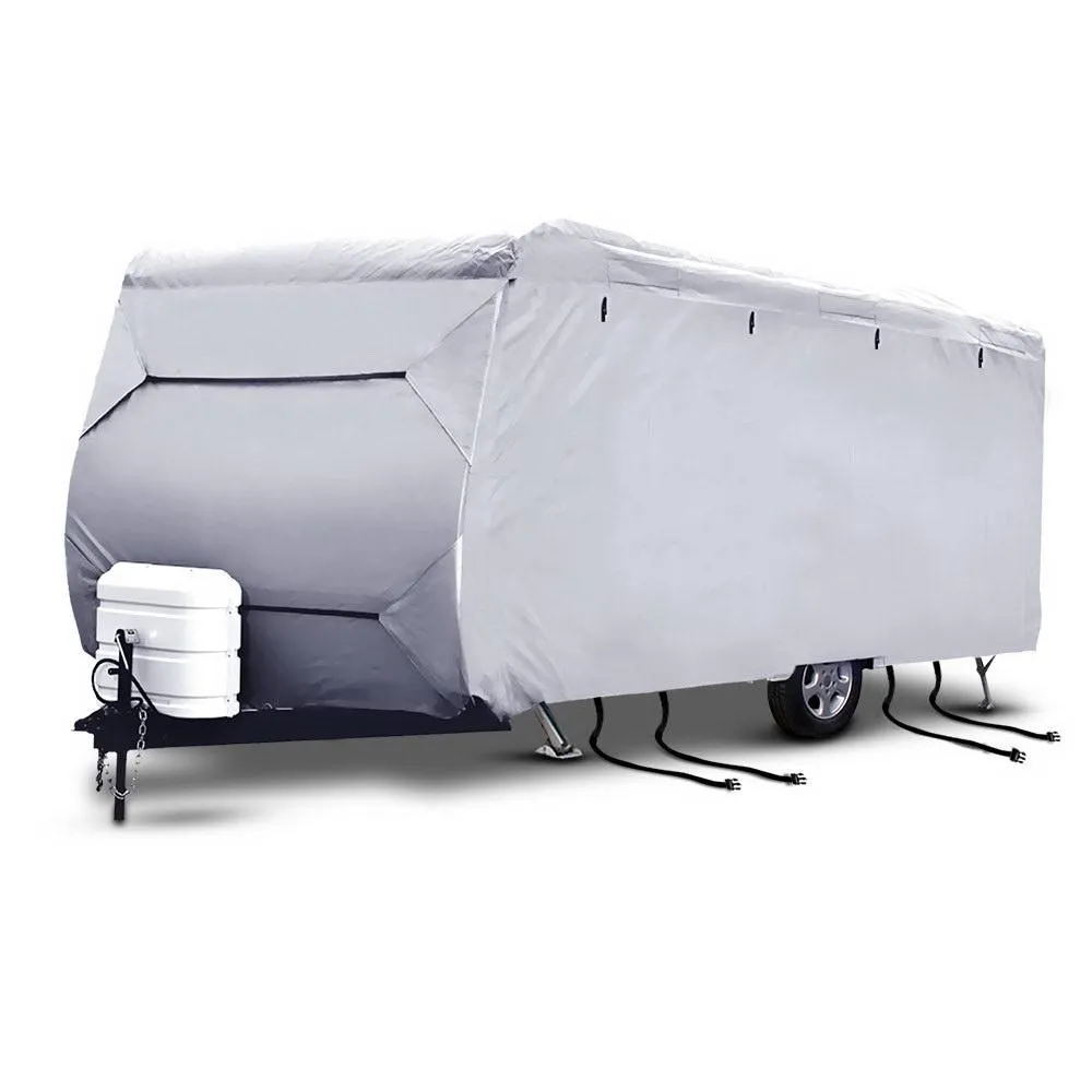 14-16Ft Caravan Cover Campervan 4 Layer UV Water Resistant