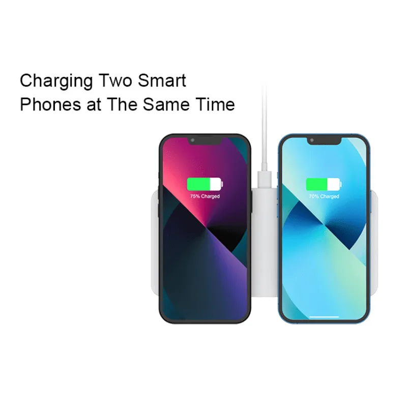 2 In 1 Wireless Phone Charger