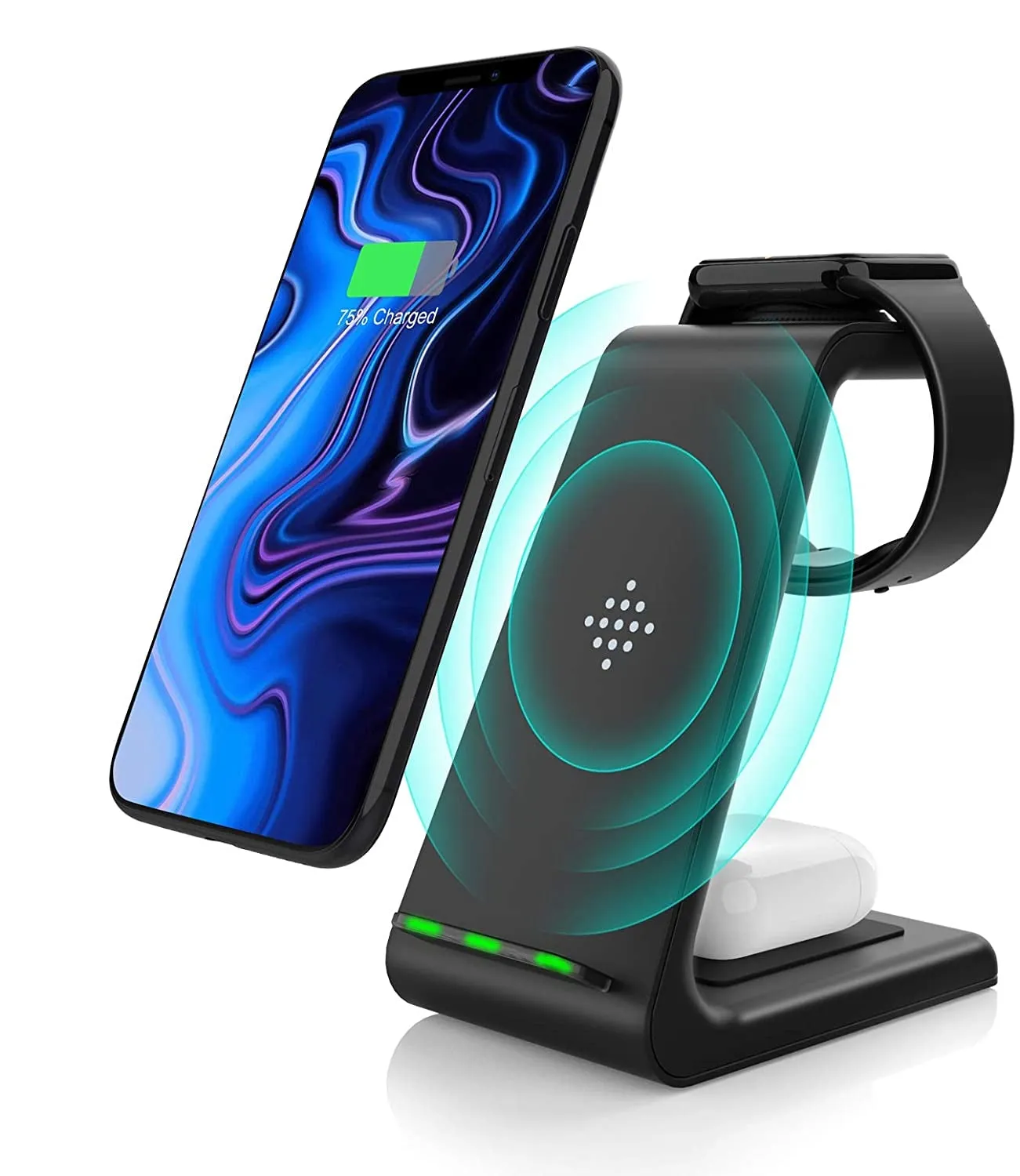 3 in 1 Wireless Charger for iPhone Apple Watch Airpods T3