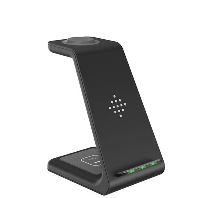3 in 1 Wireless Charger Station QI 15W Fast  Wireless Charging Stand