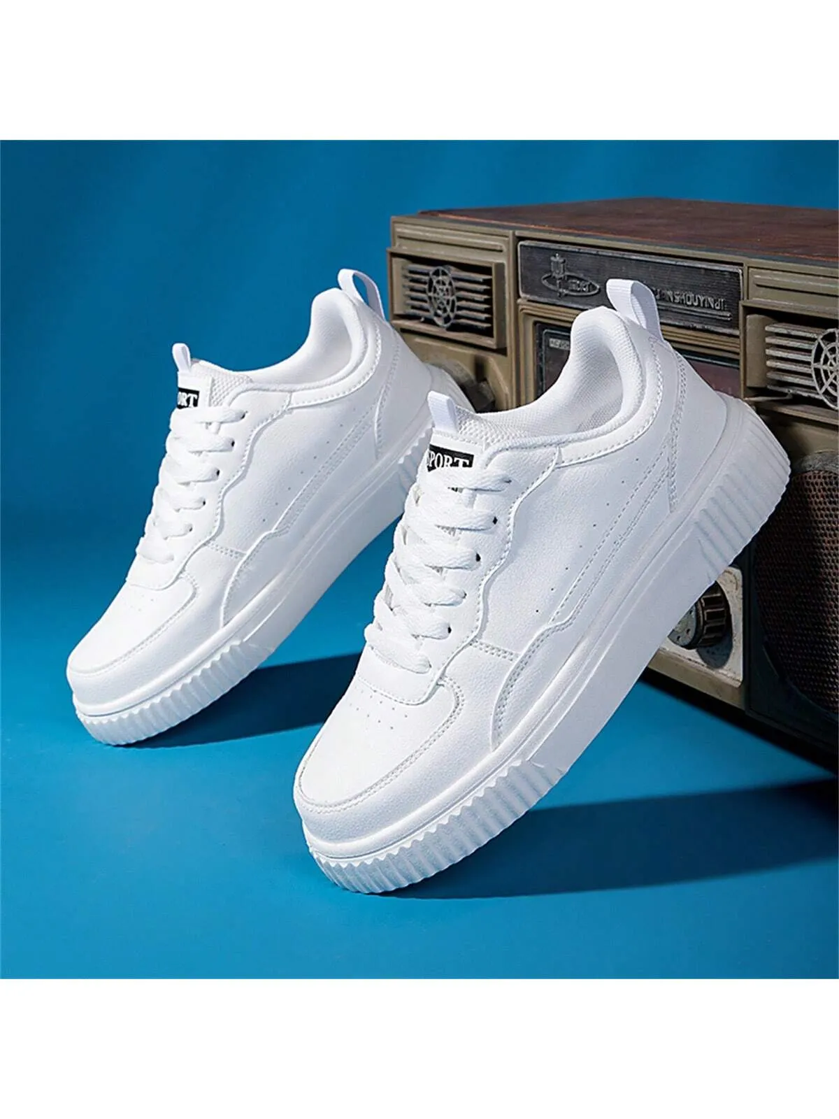 36-45 Couples Casual Shoes, Men's Sports Shoes And Women's Sneakers, Lace-Up Soft Bottom Flat Comfortable Shoes, Lightweight Low-Cut Daily Shoes