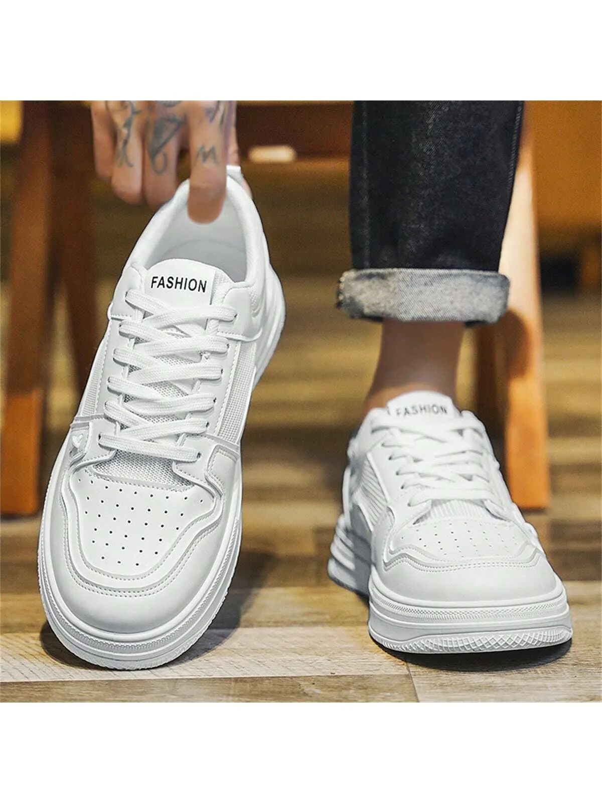 36-45 Couples Casual Shoes, Men's Sports Shoes And Women's Sneakers, Lace-Up Soft Bottom Flat Comfortable Shoes, Lightweight Low-Cut Daily Shoes