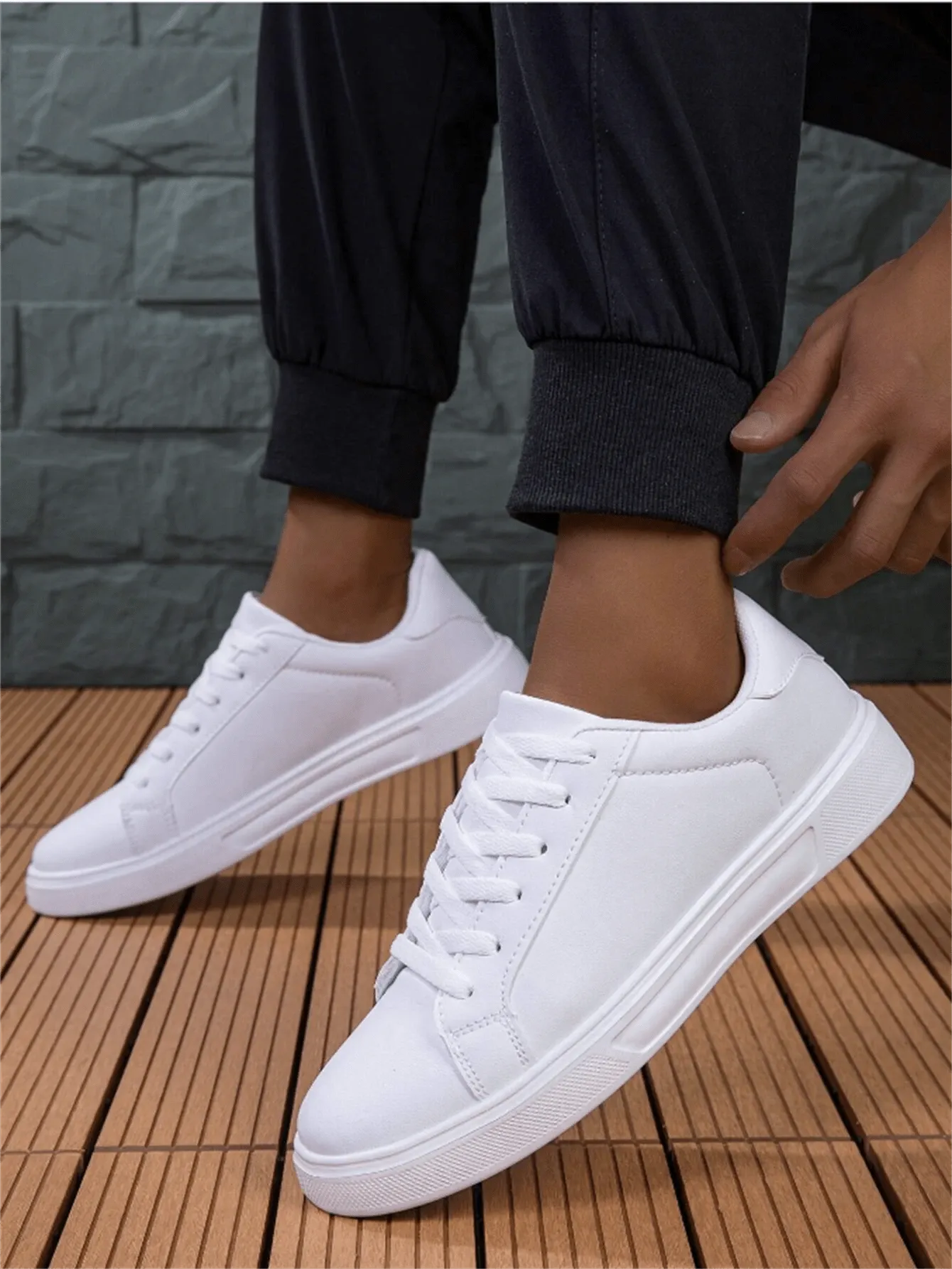36-45 Couples Casual Shoes, Men's Sports Shoes And Women's Sneakers, Lace-Up Soft Bottom Flat Comfortable Shoes, Lightweight Low-Cut Daily Shoes