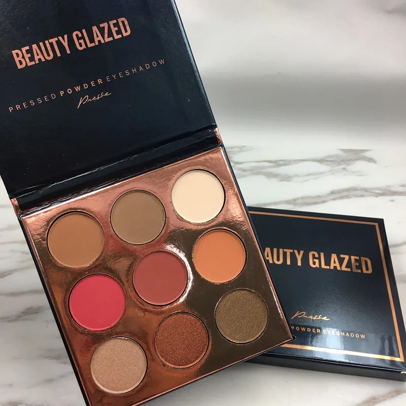 9 Color Matte Diamond Glitter Eyeshadow