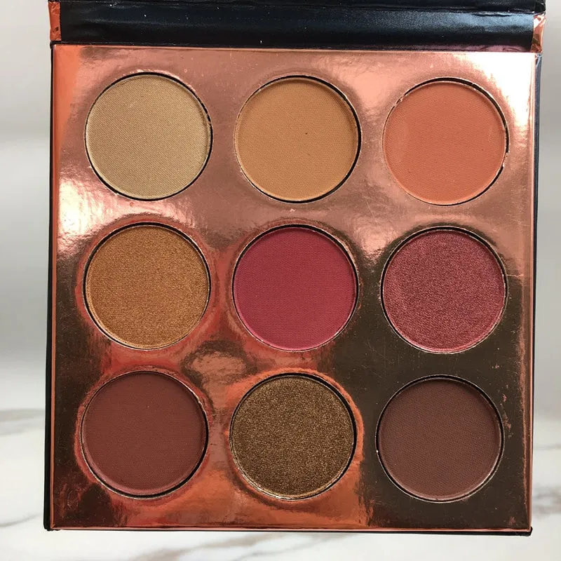 9 Color Matte Diamond Glitter Eyeshadow