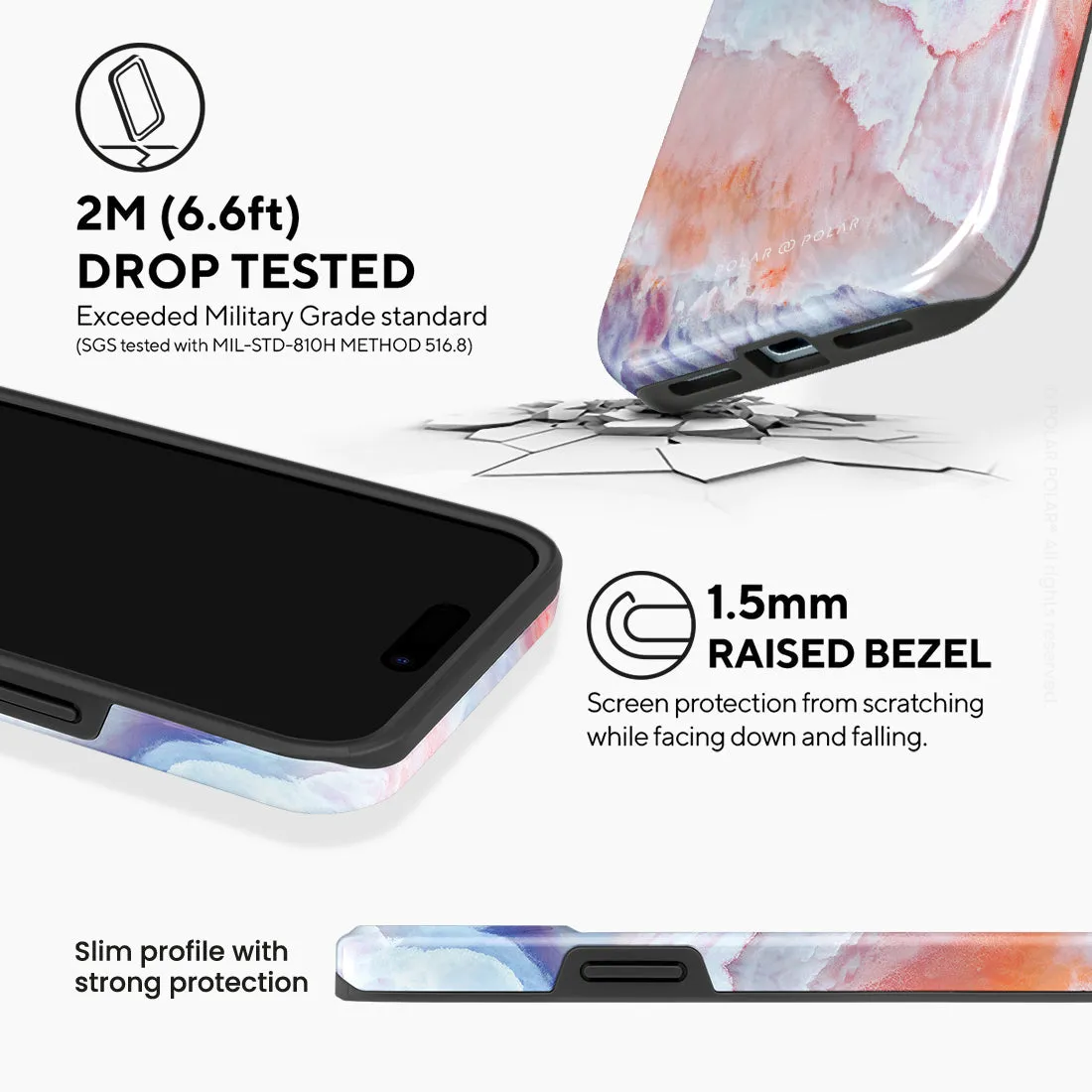 Almond Coast Custom - iPhone 15 Plus Case