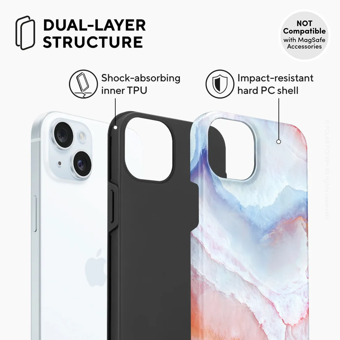 Almond Coast Custom - iPhone 15 Plus Case