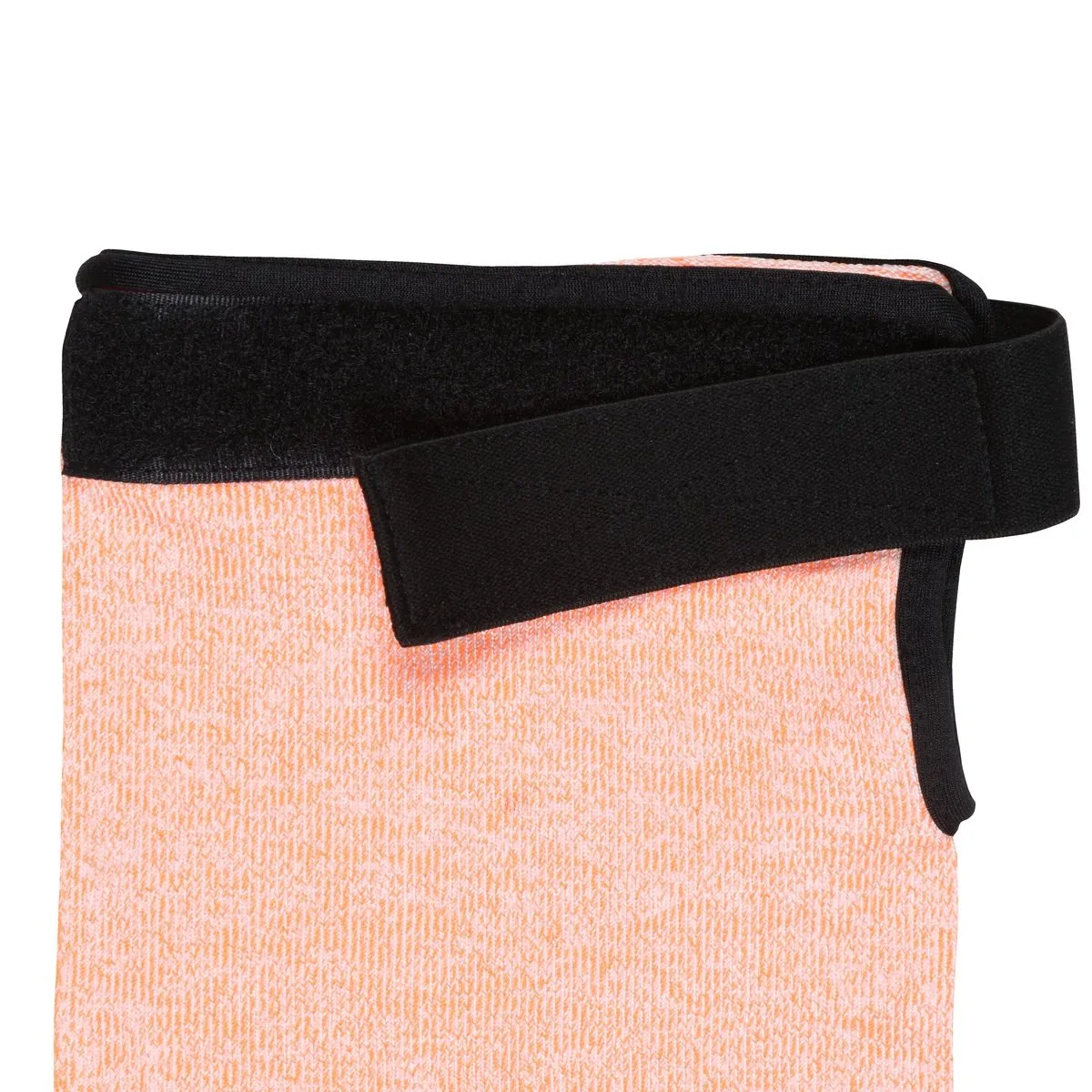 ANSI A4 Cut Resistant 18 Inch Sleeve with Thumbhole, 13 Guage Hypermax Fiber, Adjustable Hook and Loop Bicep, Hi-Vis Orange, 9218OVT