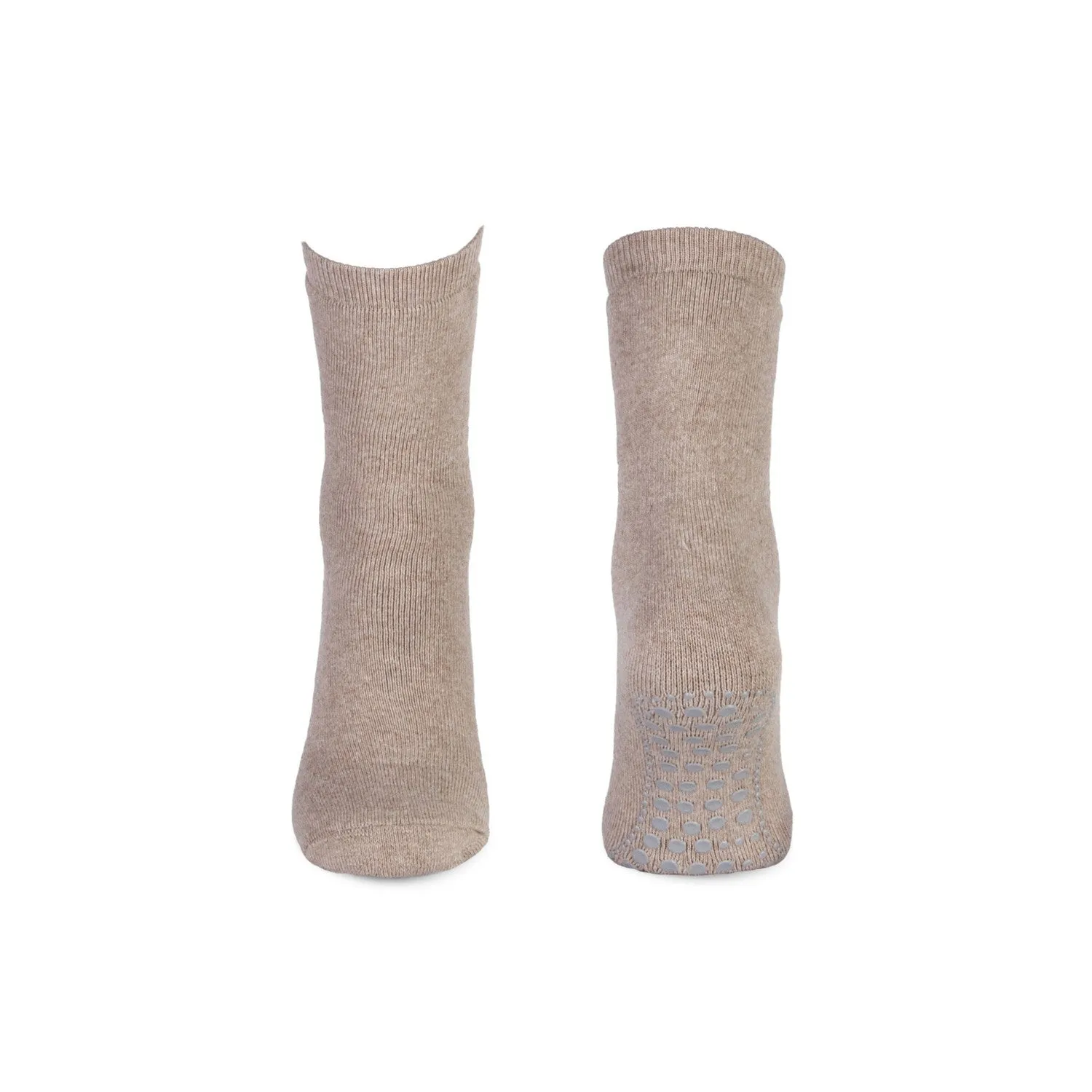 Antislip Sokken Katoen volbadstof 8600 125 Beige Mel
