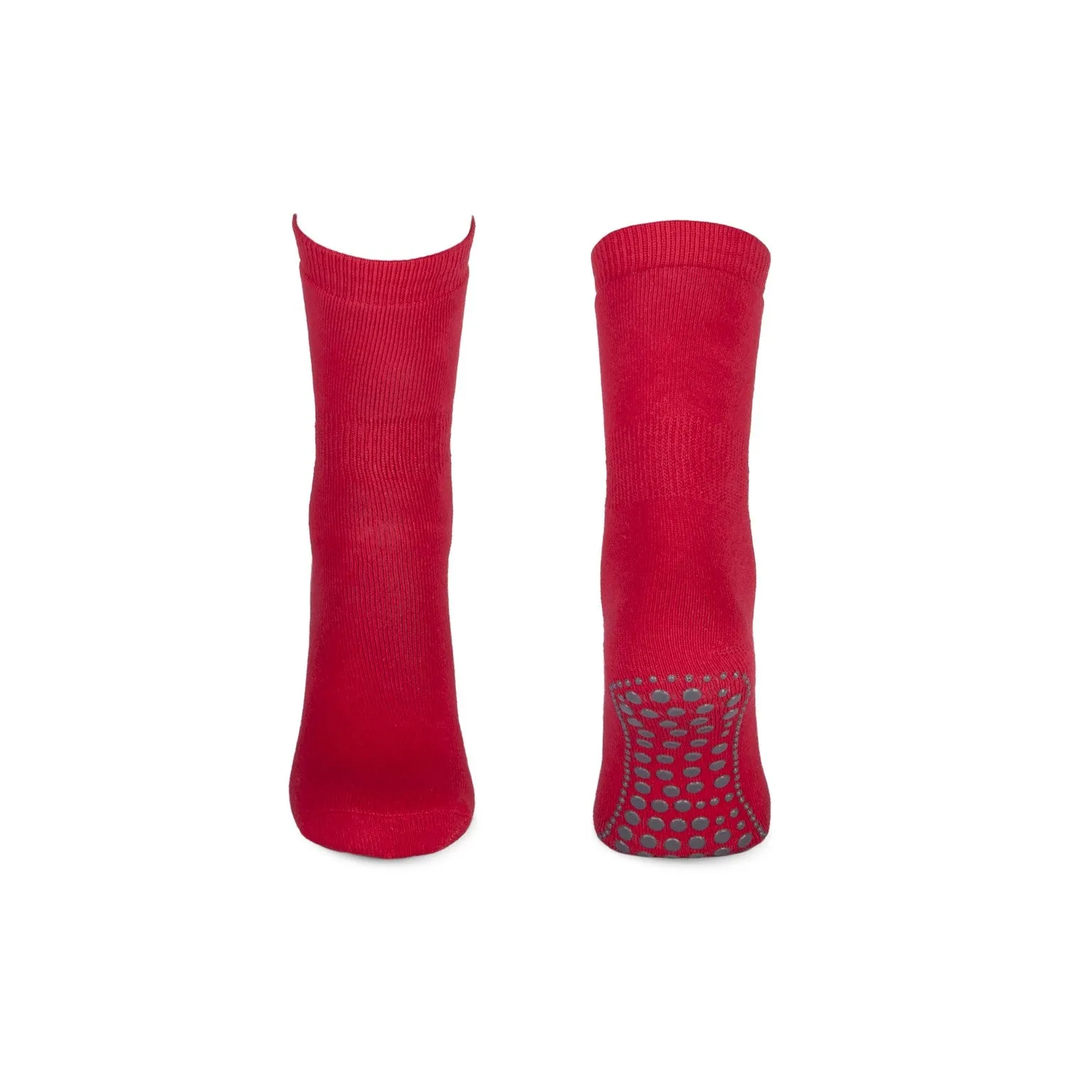 Antislip Sokken Katoen volbadstof 8600 580 Rood