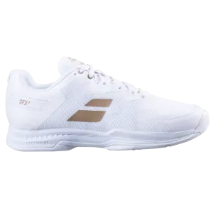 Babolat Women's SFX 3 Wimbledon All Court Tennis Shoe In White