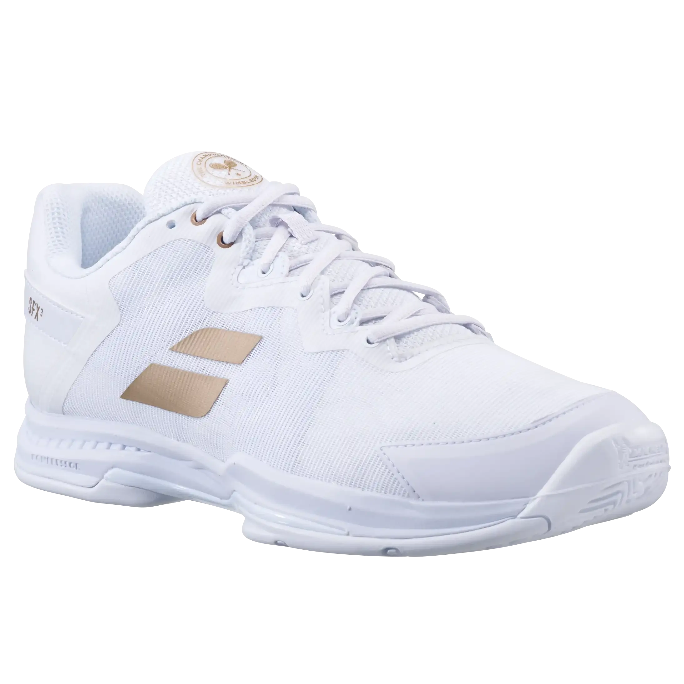 Babolat Women's SFX 3 Wimbledon All Court Tennis Shoe In White