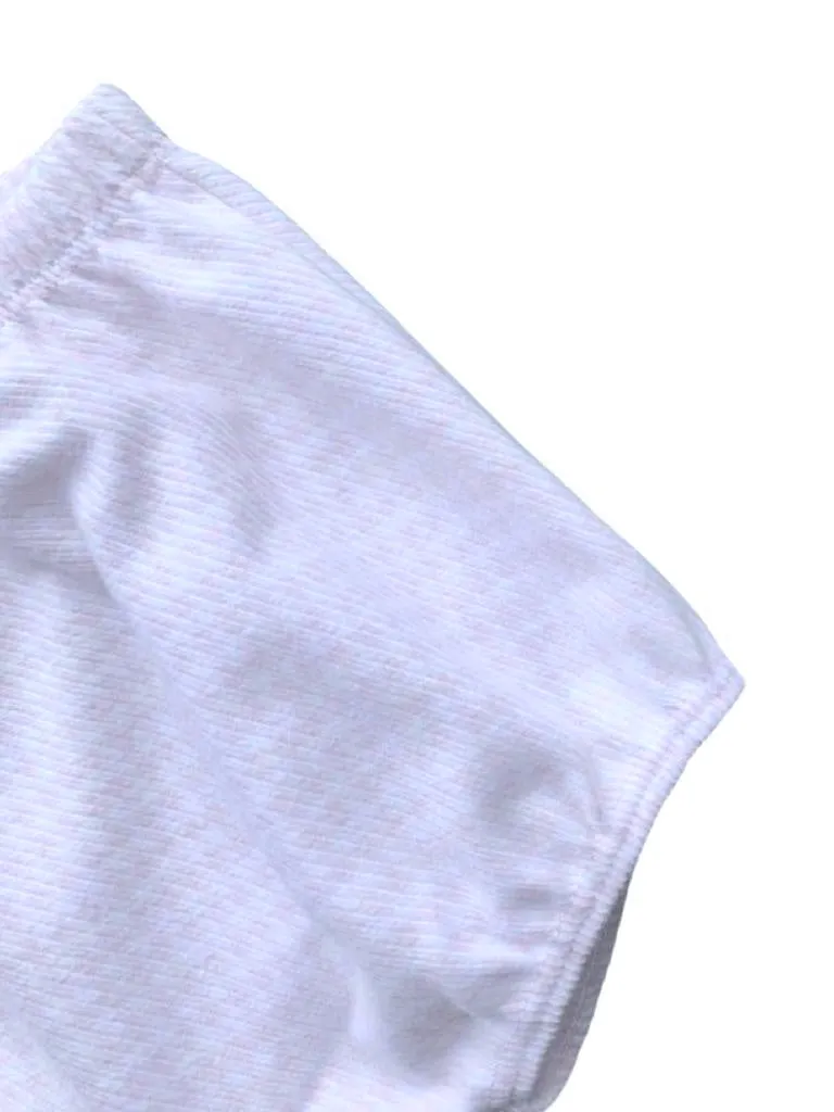 Baby Pink & White Check Set