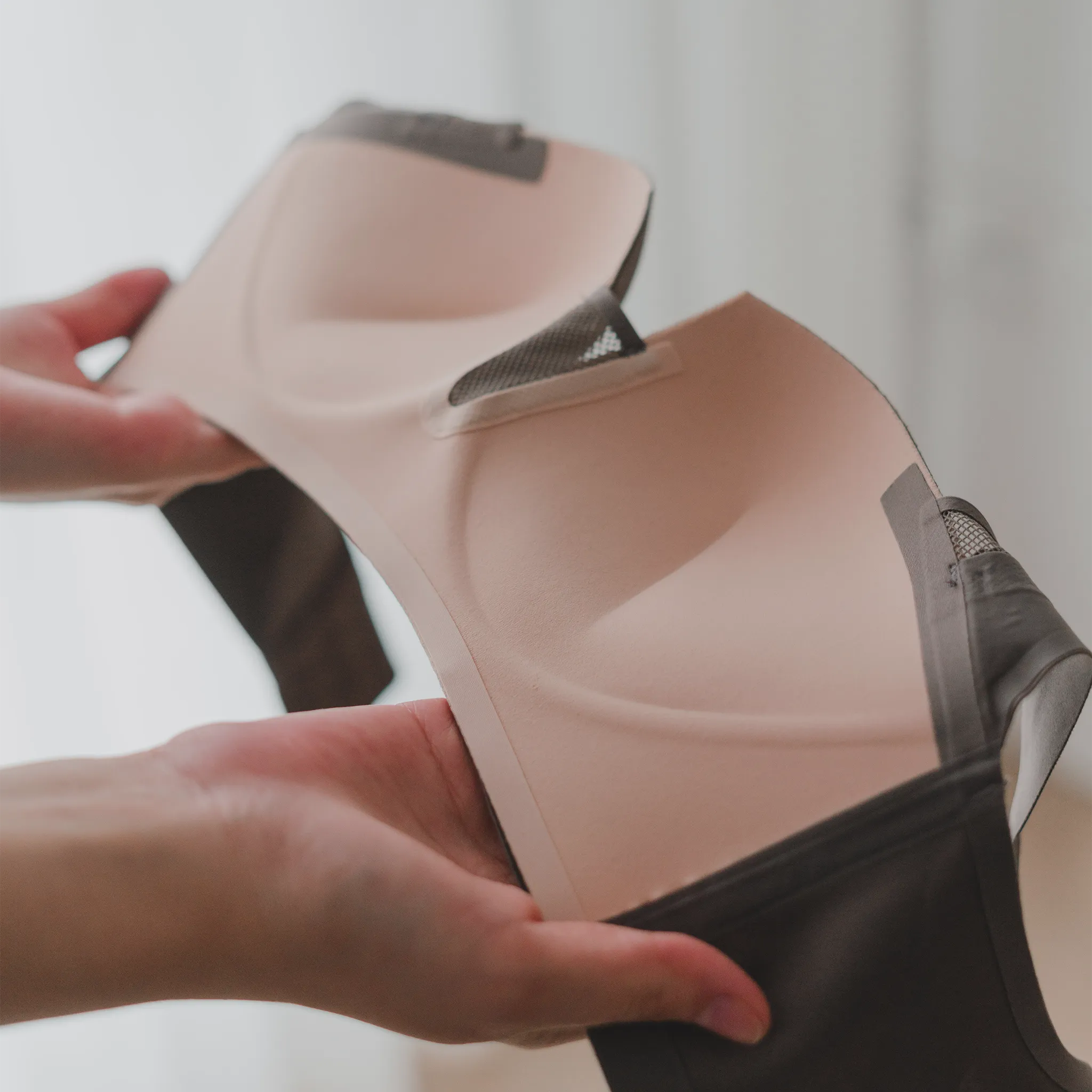[BACKORDER OPEN] Oompharific! Anti-Slip Super Push Up Seamless Wireless Bra in Cocoa Latte
