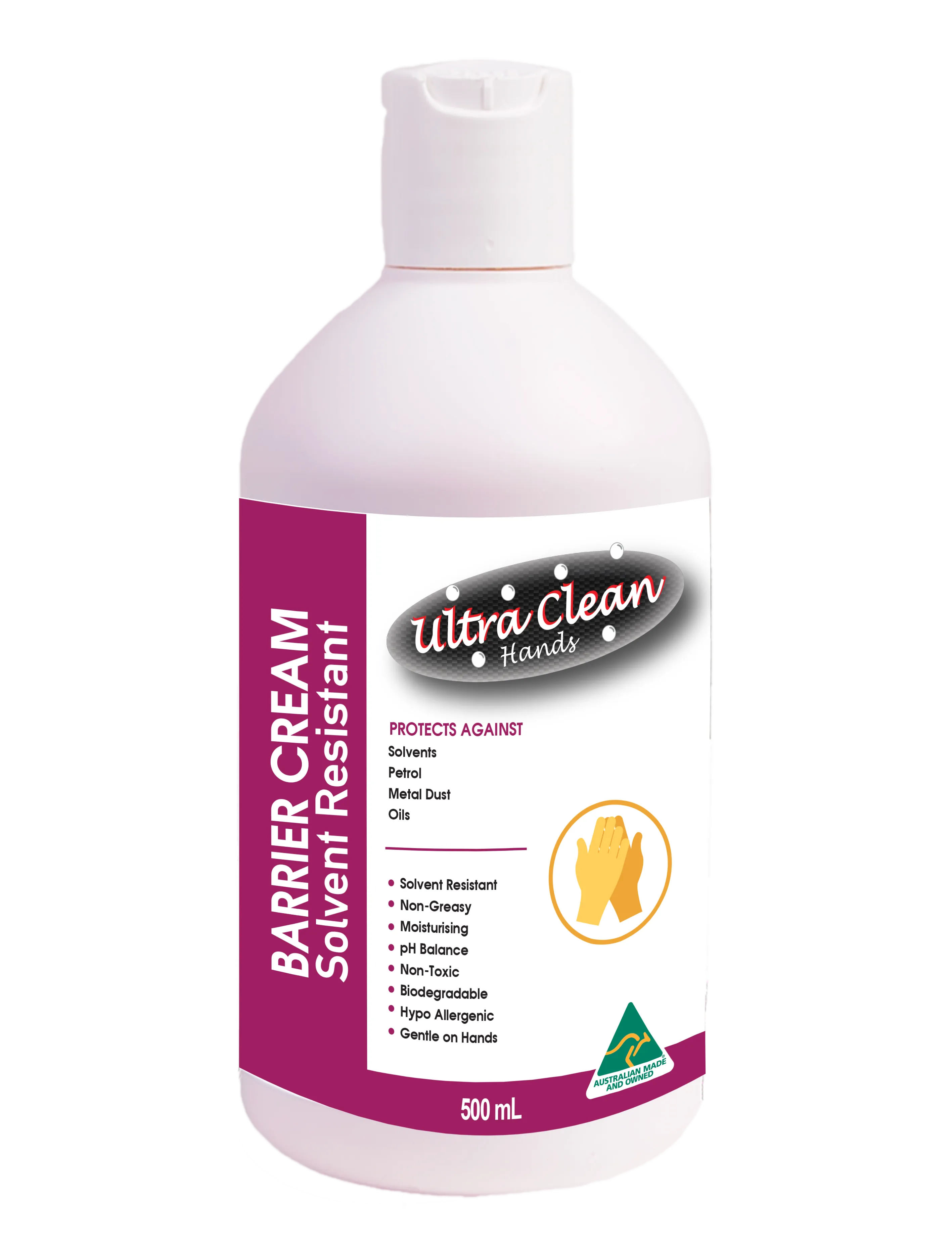 Barrier Cream (Solvent Resistent) Pump Ultra Clean
