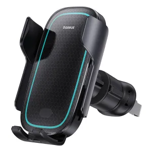 Baseus Electric Wireless Charging Car Mount - Air Vent Version, Starry Black