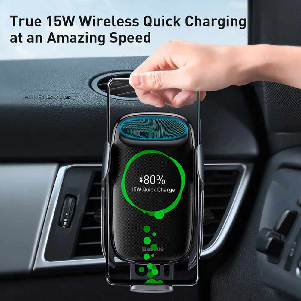 Baseus Galaxy Electric Stand Wireless Charger 15W - Black