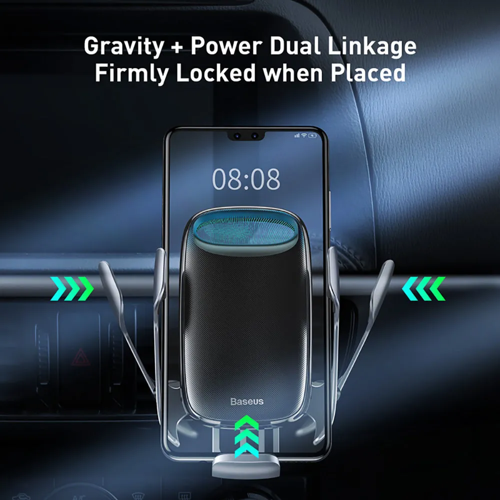 Baseus Galaxy Electric Stand Wireless Charger 15W - Black