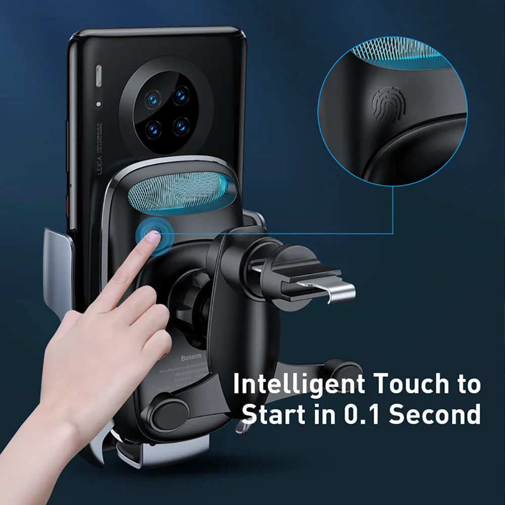 Baseus Galaxy Electric Stand Wireless Charger 15W - Black
