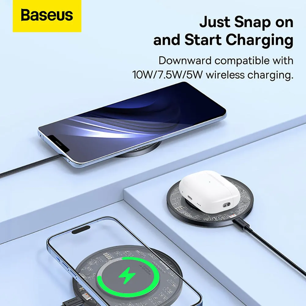 Baseus Simple 2 Wireless Charger - Starry Black