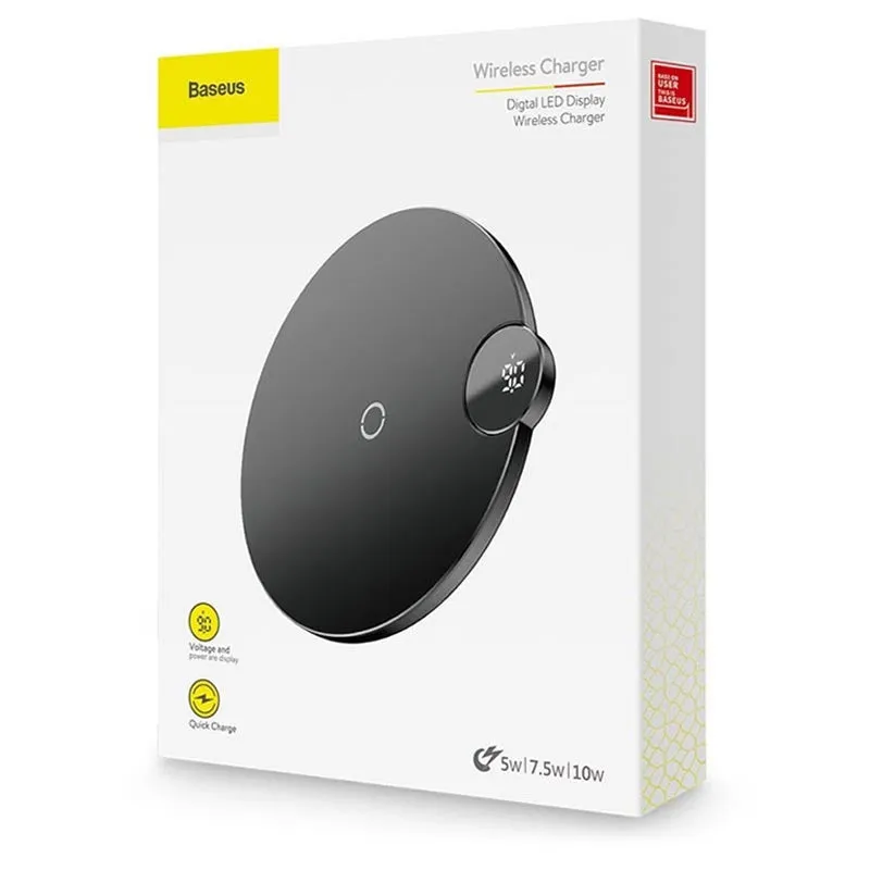 Baseus - Wireless Charger Lightning 8-pin (Black)