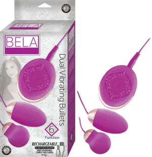 Bela Dual Vibrating Bullets - Purple