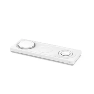 Belkin BoostCharge Pro 3-in-1 Wireless Charging Pad with Official MagSafe Charging 15W - White