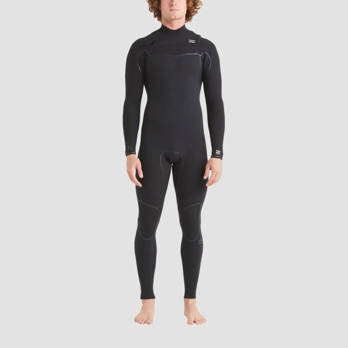 Billabong Furnace 4/3mm Chest Zip Wetsuit Black