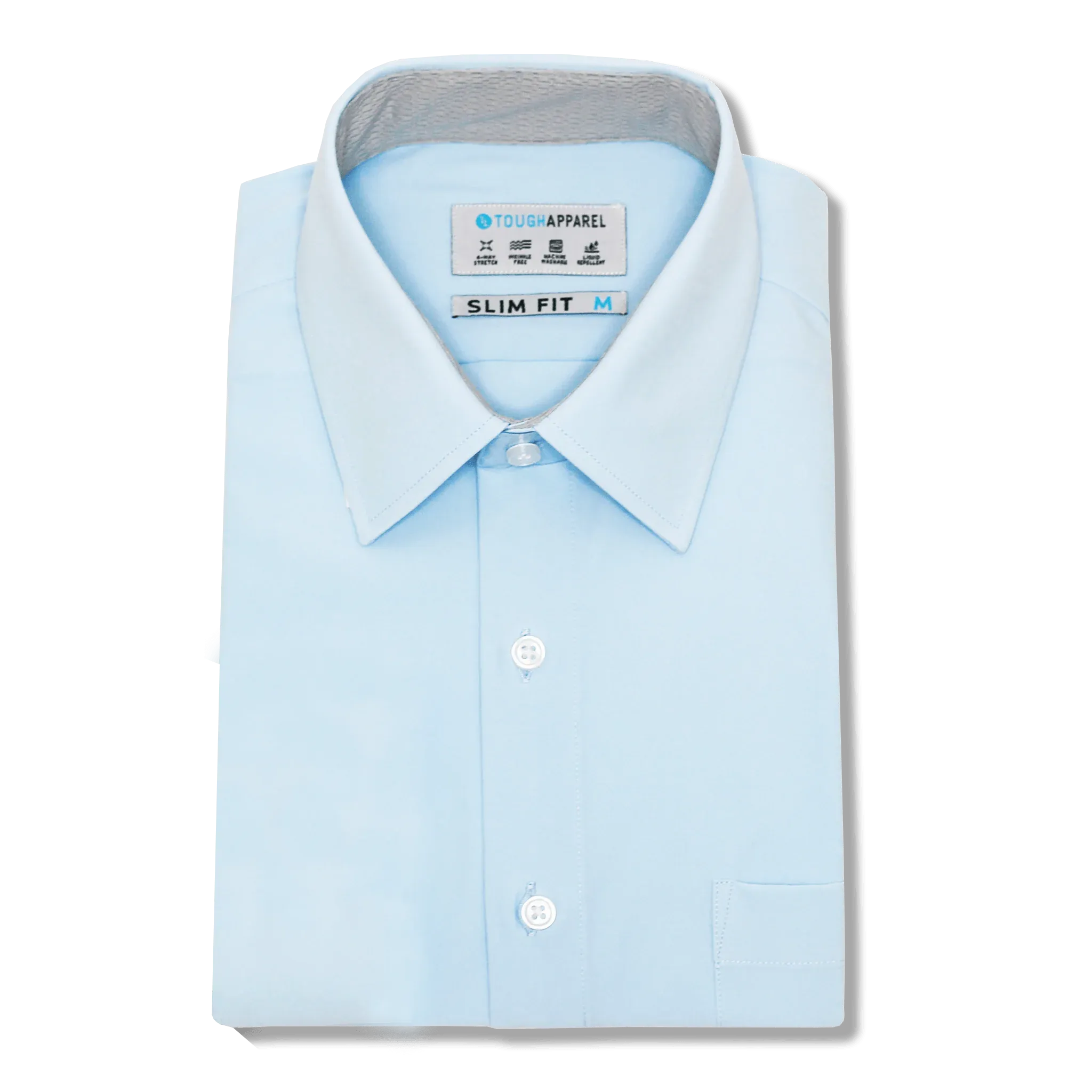 Blue Hustle Slim Fit Shirt