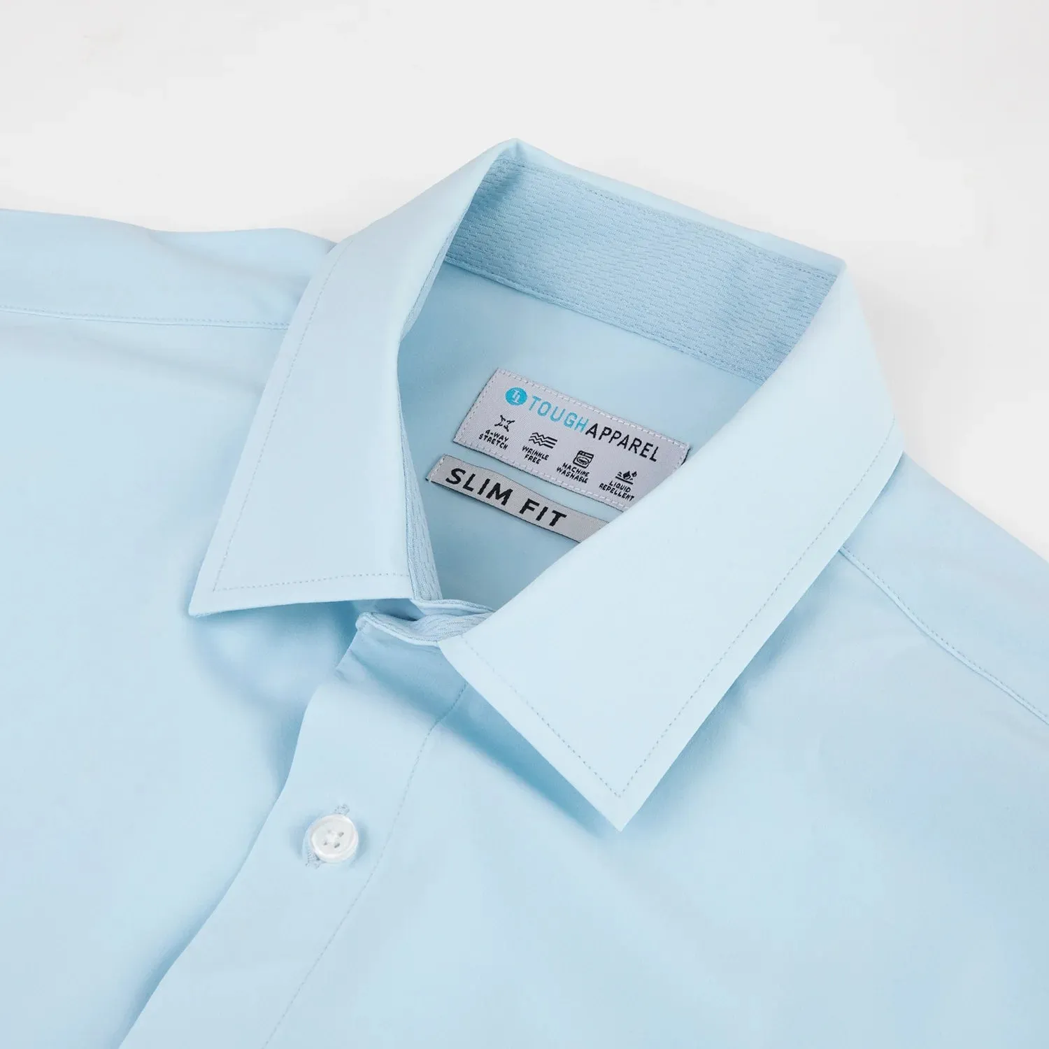 Blue Hustle Slim Fit Shirt