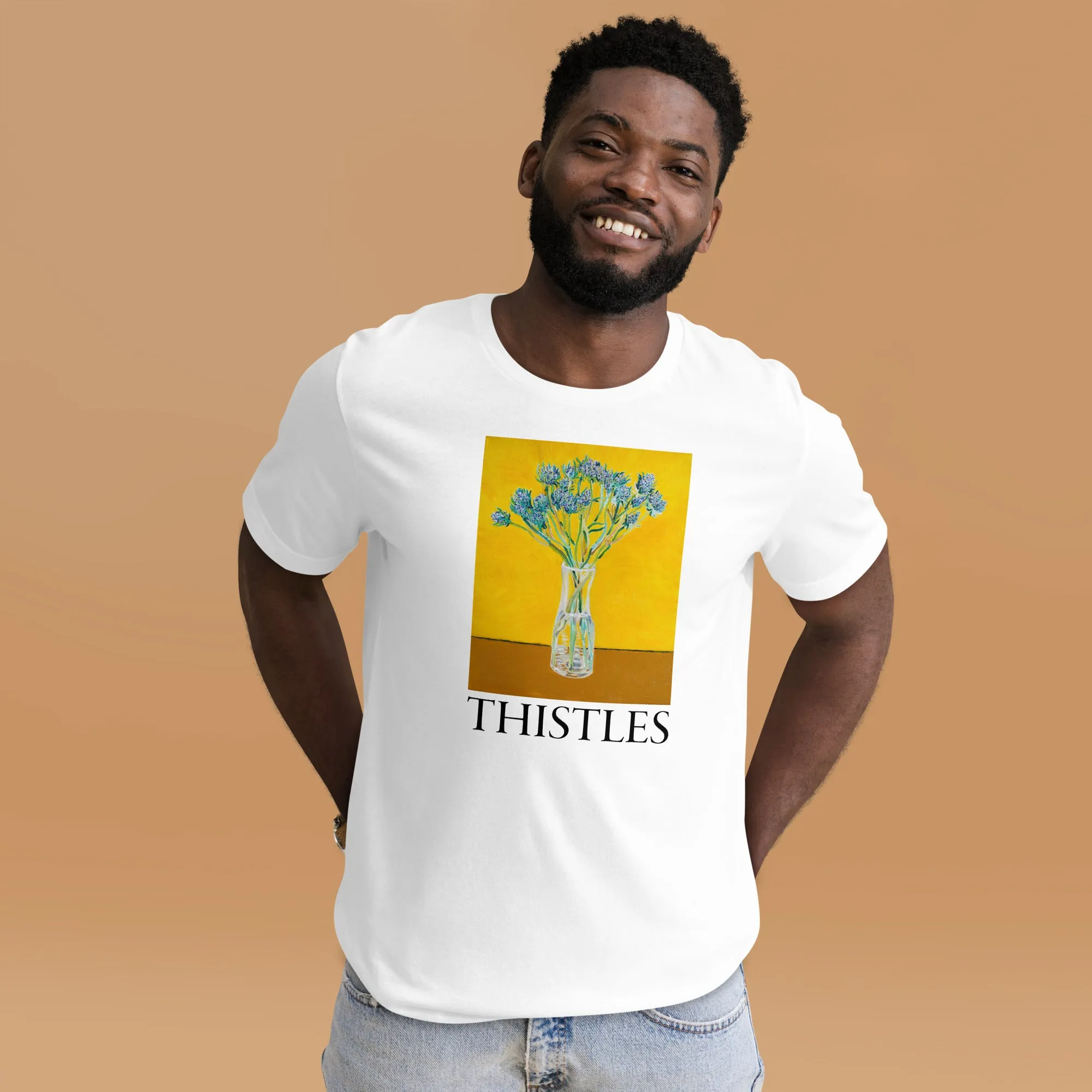 Bouquet of Flower Thistles - Art Unisex T-shirt