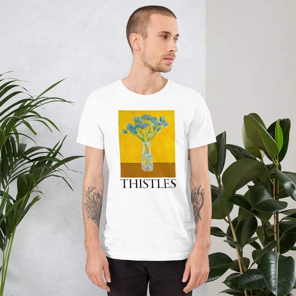 Bouquet of Flower Thistles - Art Unisex T-shirt