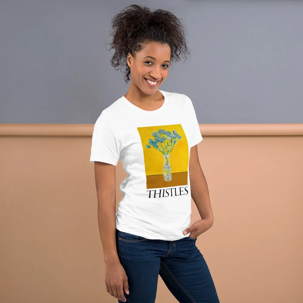 Bouquet of Flower Thistles - Art Unisex T-shirt