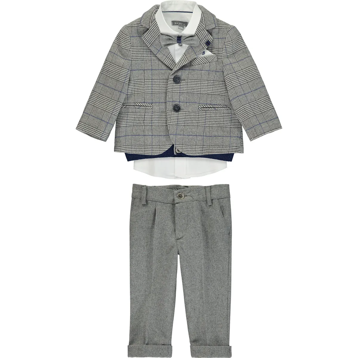 Boys Occasion Smart Suit 5 Piece Set