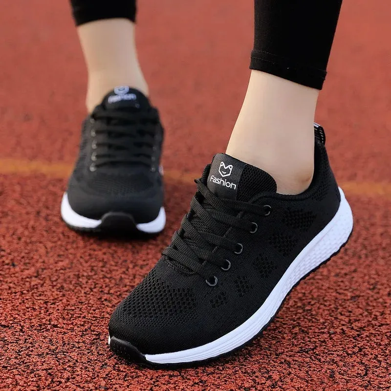 Breathable Women Running Shoes Lightweight Anti-slip Female Sports