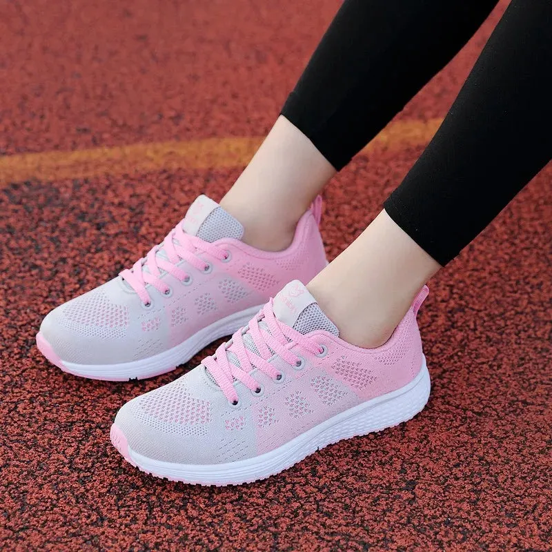 Breathable Women Running Shoes Lightweight Anti-slip Female Sports