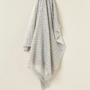 Bronte - Grey Spot Throw