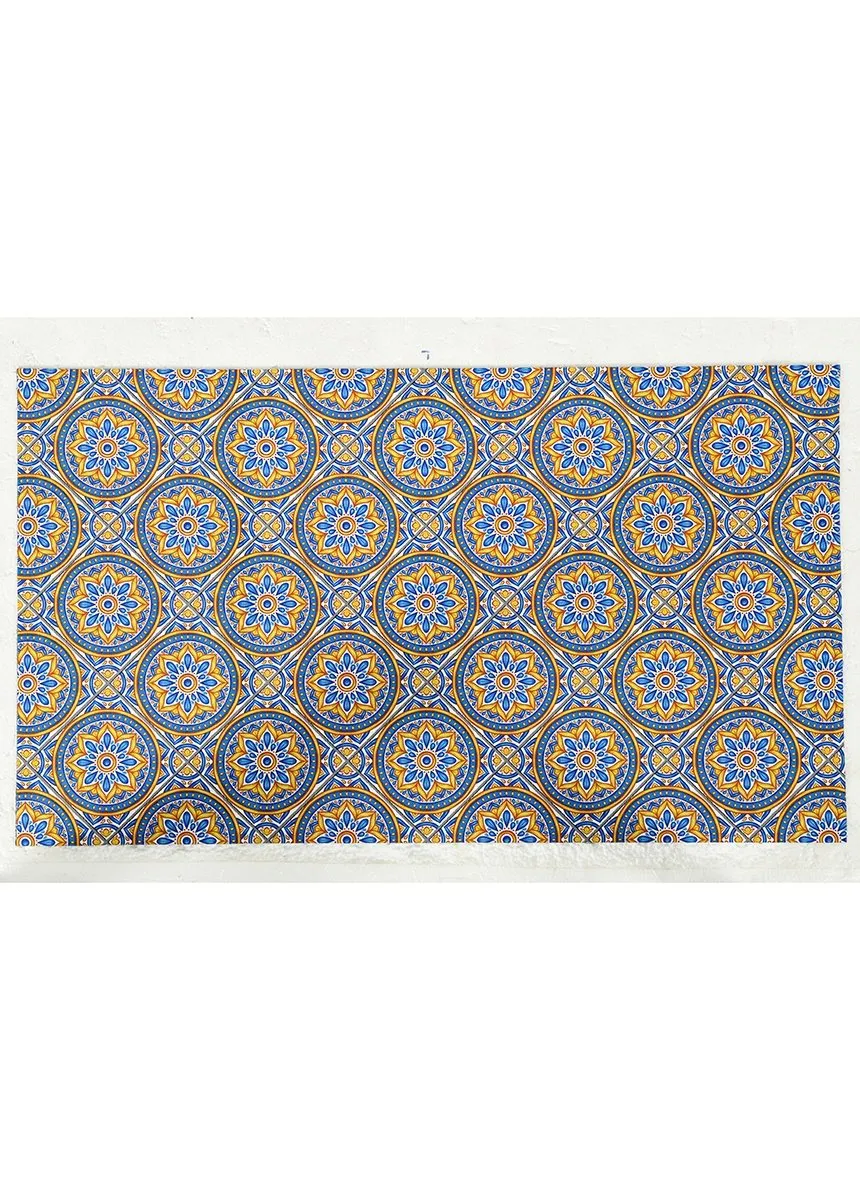Cactus Printed Kitchen Rug