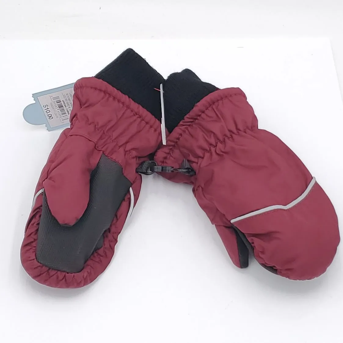 Cat & Jack 12-24 Months Girl’s 3M Thinsulate Water Resistant Burgundy Mittens