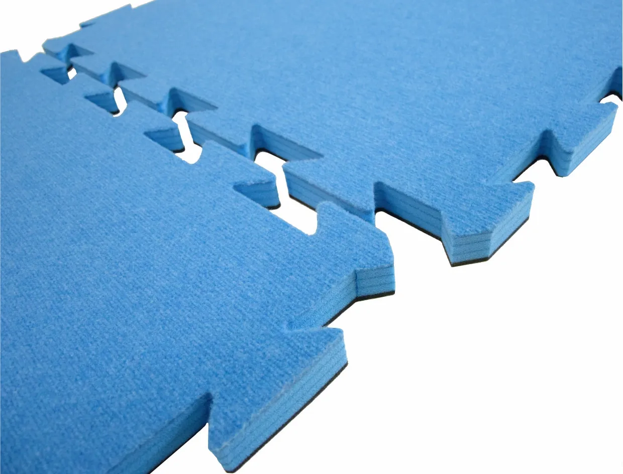 Cheer floors-Puzzle mat with carpet
