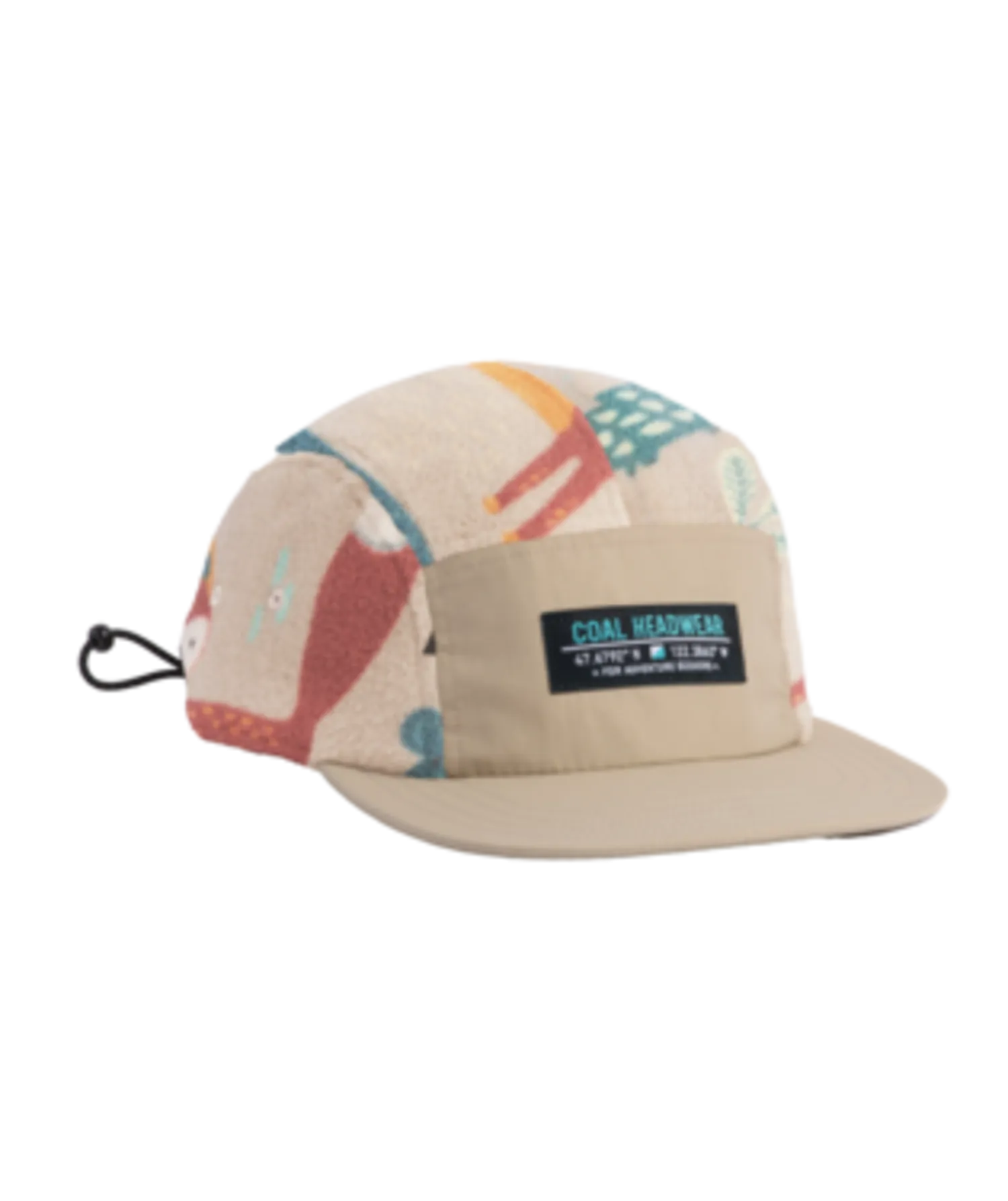 Coal The Bridger Kids Fleece 5 Panel Cap - Creatures