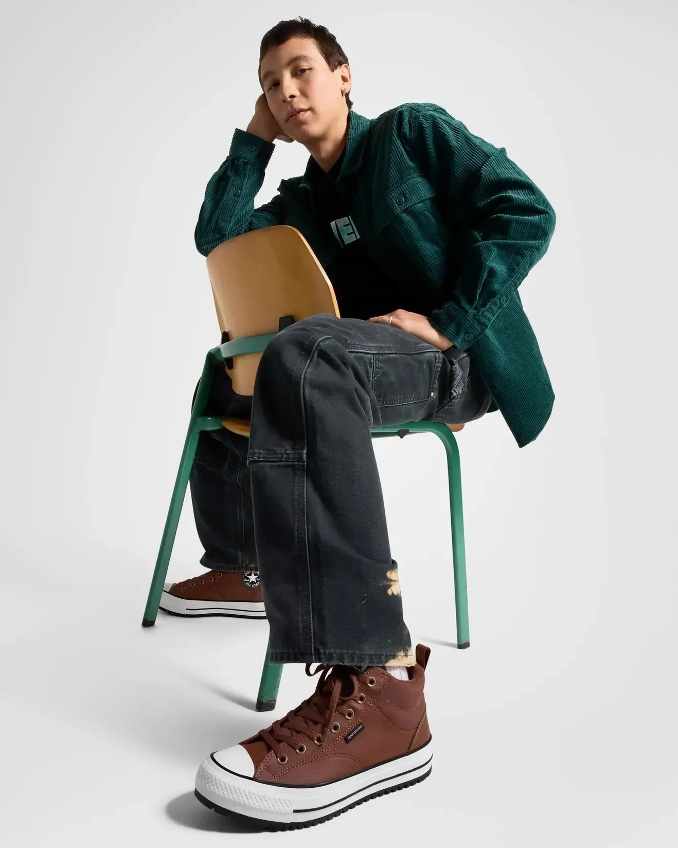 Converse - Malden Street Mid Water Repellent Brown