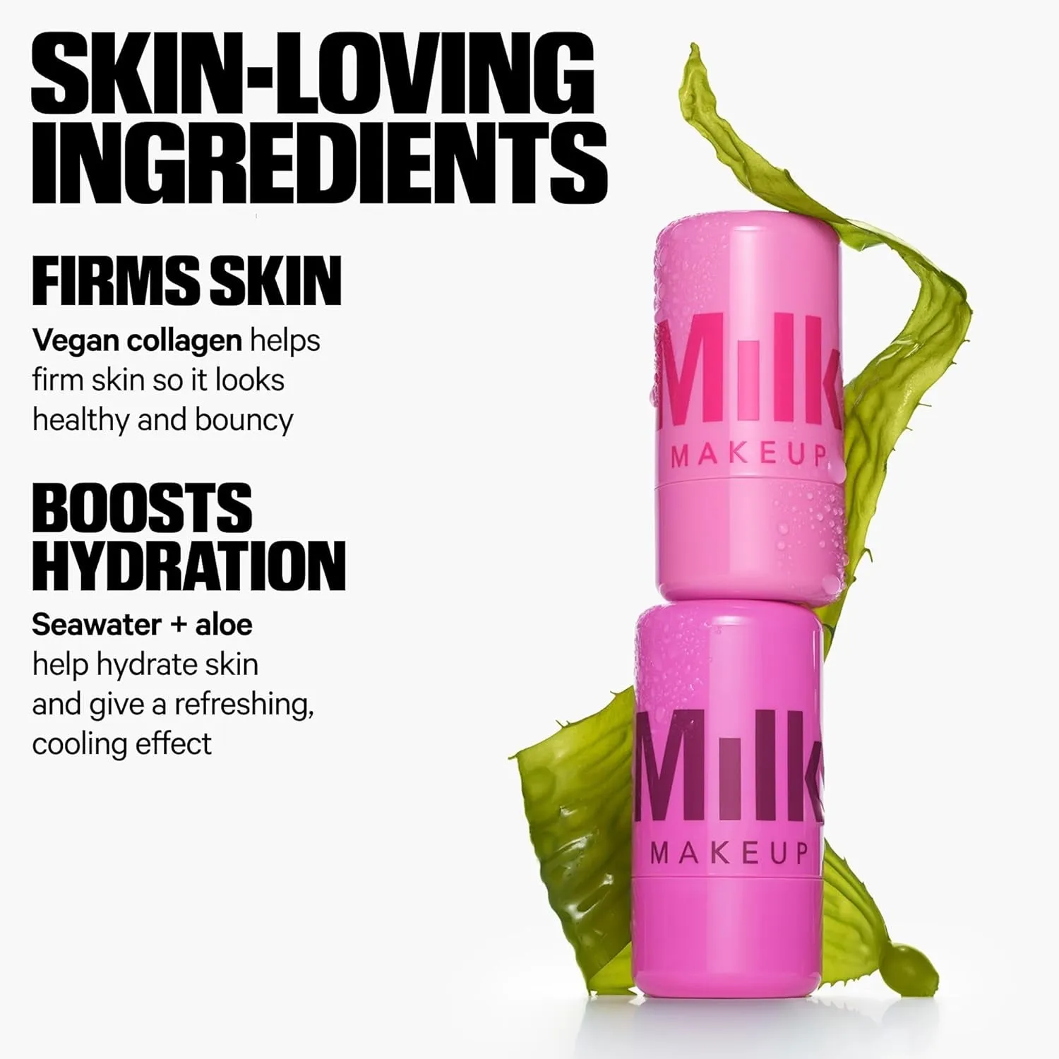Cooling Water Jelly Tint, Fresh (Soft Pink) - 0.17 Oz - Sheer Lip & Cheek Stain - Buildable Watercolor Finish - 1,000  Swipes per Stick - Vegan, Cruelty Free