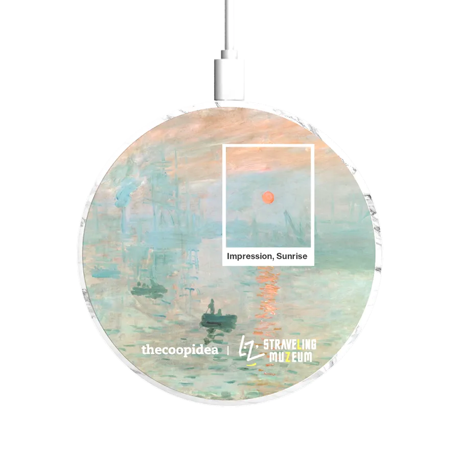 COOP FAIR Edition Wireless Charging Pad - Monet Impression Sunrise