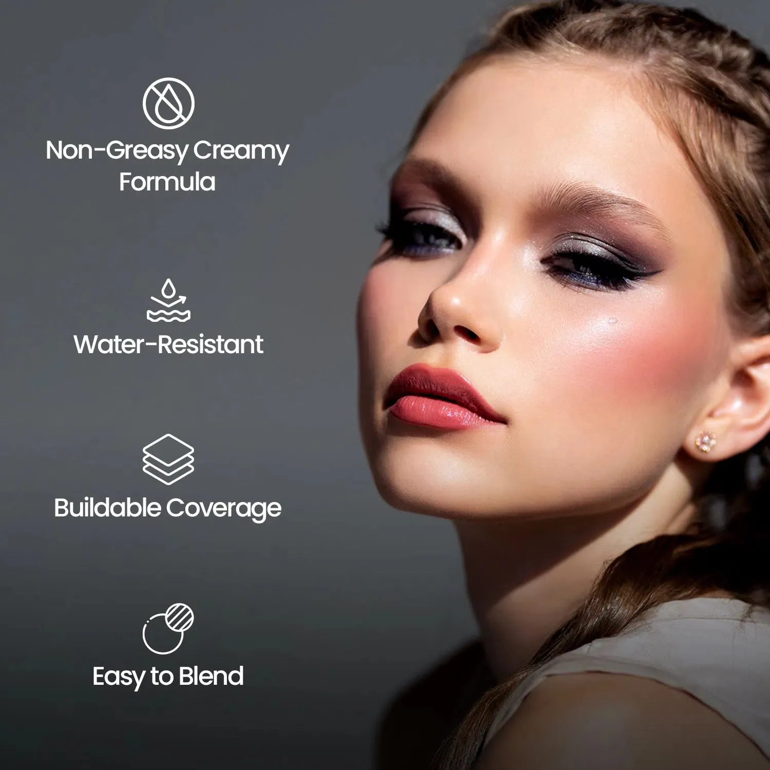 Crayberry - Blush Stick, Water-resistant, Deep Pink | 7gms