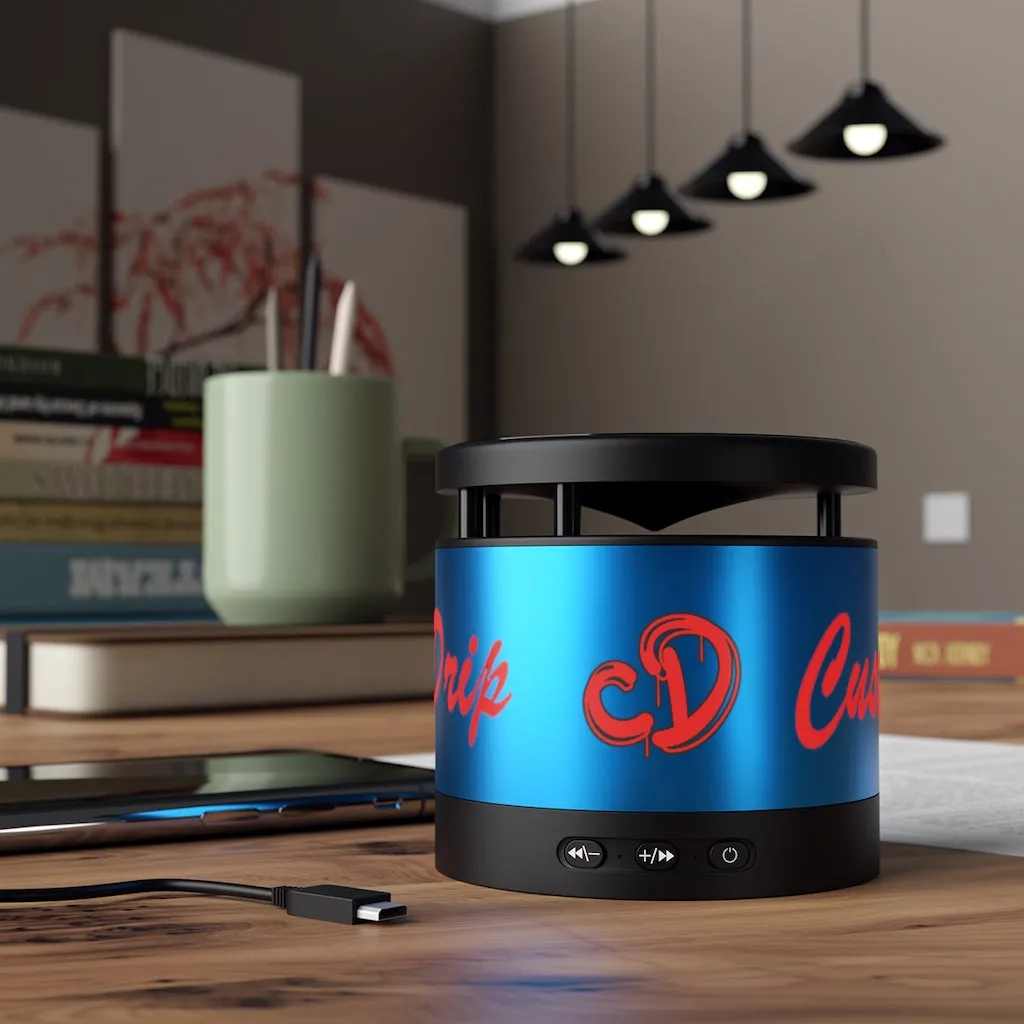 Custom Drips Metal Bluetooth Speaker and Wireless Charging Pad