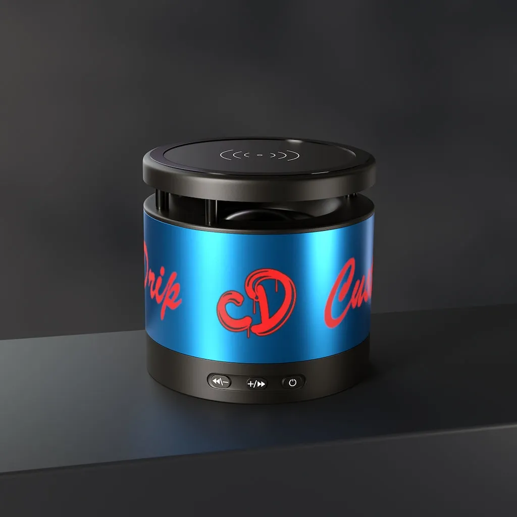 Custom Drips Metal Bluetooth Speaker and Wireless Charging Pad