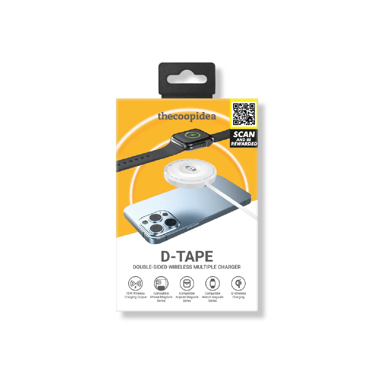 D-TAPE Double-sided Wireless Multiple Charger