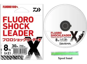 Daiwa Fluoro Carbon Shock Leader X Fluorocarbon Leader 30m